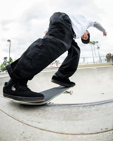 Chris Joslin Skateboarding Wearing His Etnies Shoe