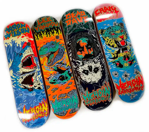 Heroin Skateboard Decks