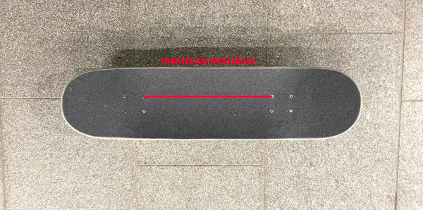 Fabricant de graphiques d'empattement de skateboard