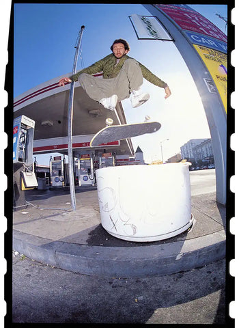 Mark Gonzalez Kickflip Skateboard Trick