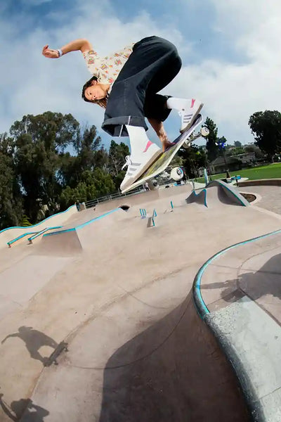 Nora Vasconcellos Backside Air Skate Photo