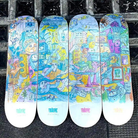 Traffic Skateboard Decks