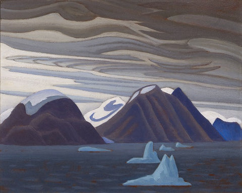 North Greenland Coast, Arctic Sketch XXV.1930