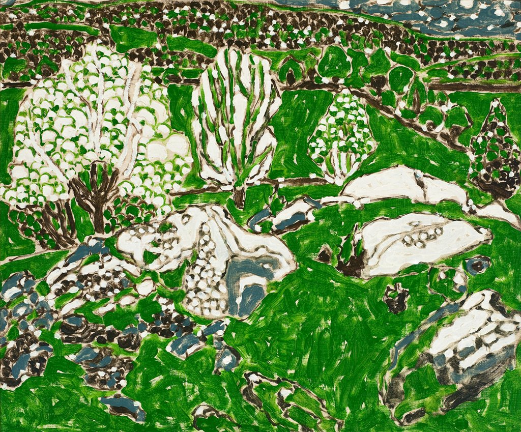 White Trees in a Green Valley, c. 1916