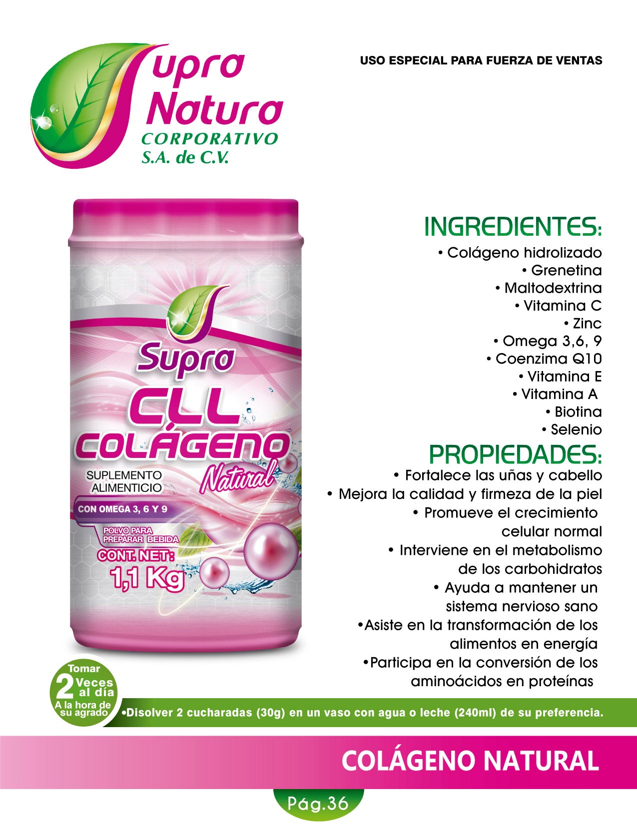 Colageno CLL – SaviaBalance