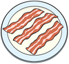 Delicious bacon, impossible to resist
