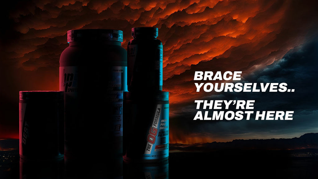Teaser for new BPI sports products.