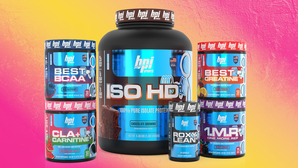 BPI Sports family shot of products