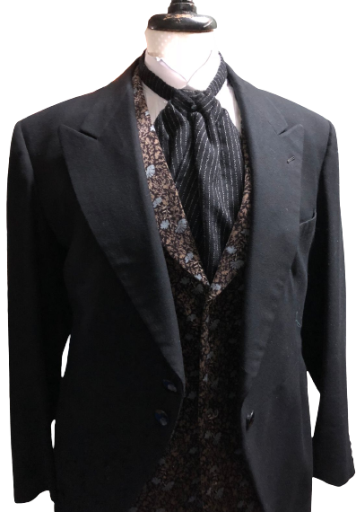 Victorian Morning Coat Waistcoat & Cravat Size Assorted – Jane Hyland ...