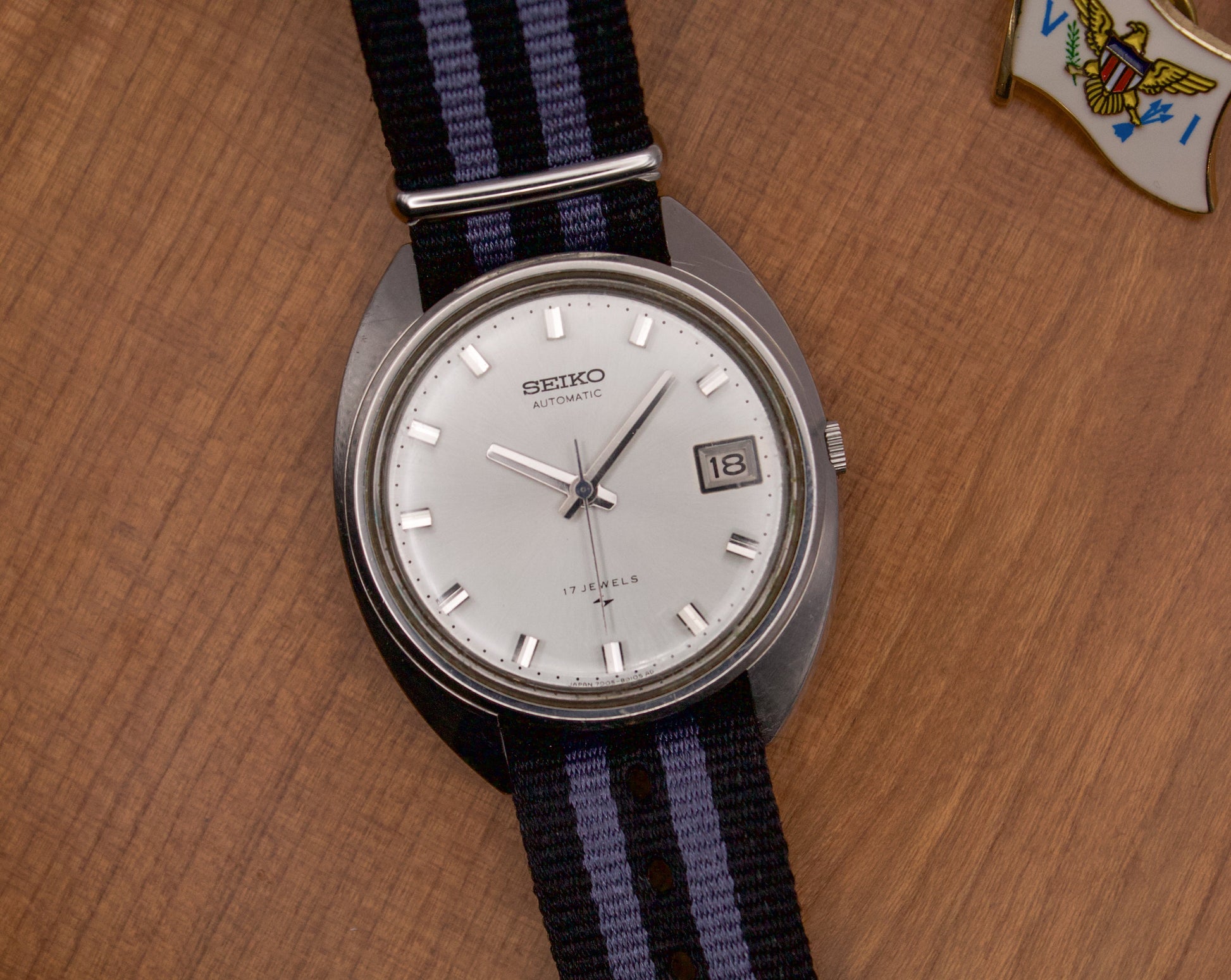1970s Seiko Automatic, Sunburst Dial Men's Wrist-Watch – Mecalco & Co.