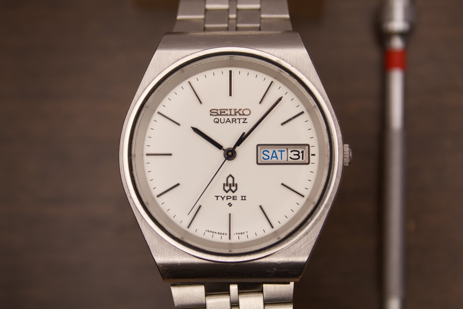 1980s Seiko Type II Quartz Men's Wrist-Watch – Mecalco & Co.