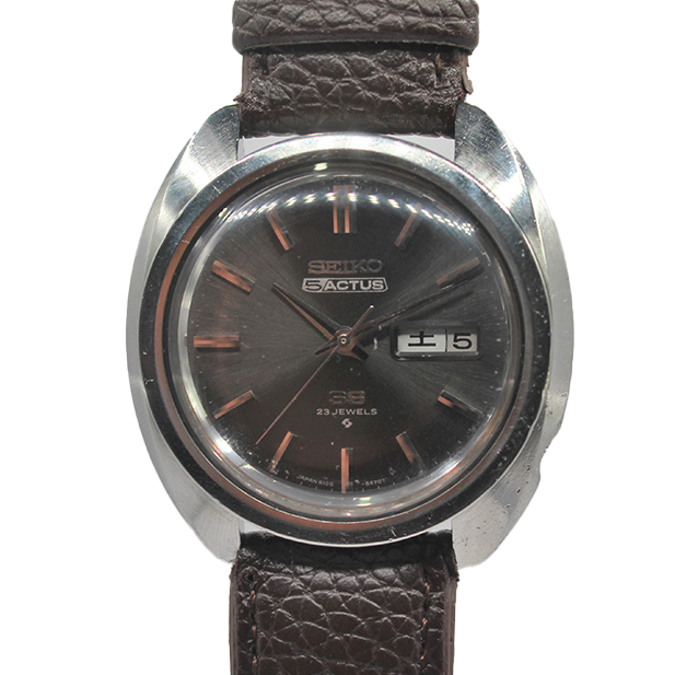 Vintage Seiko 5 Actus SS 6106-8440 Black Dial - Toronto Vintage Watches -  Vintage Seiko passion