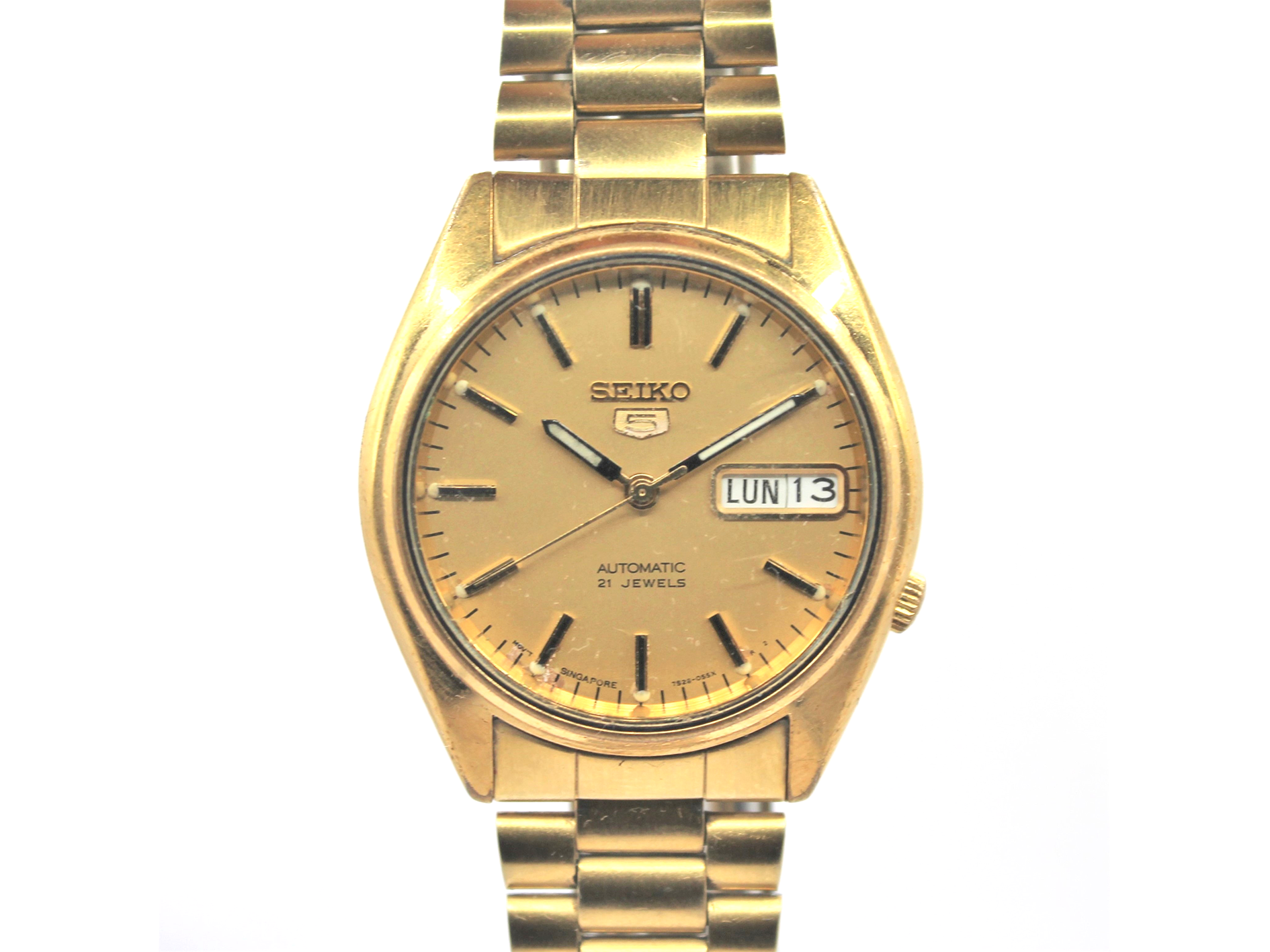 Top 71+ imagen seiko 7s26 gold