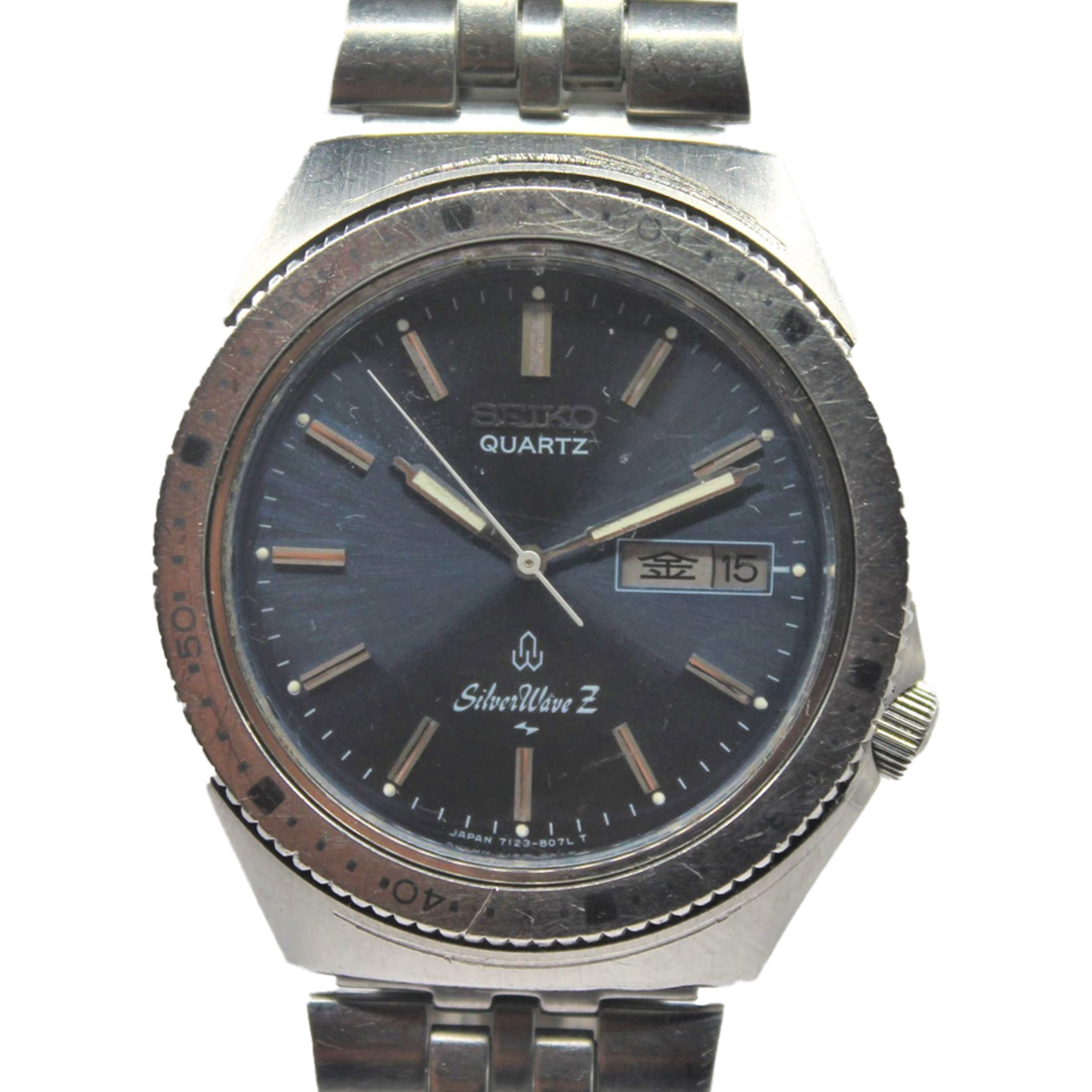 Vintage Seiko Quartz SilverWave Z Diver 7123-8070 Original Bracelet -  Toronto Vintage Watches - Vintage Seiko passion