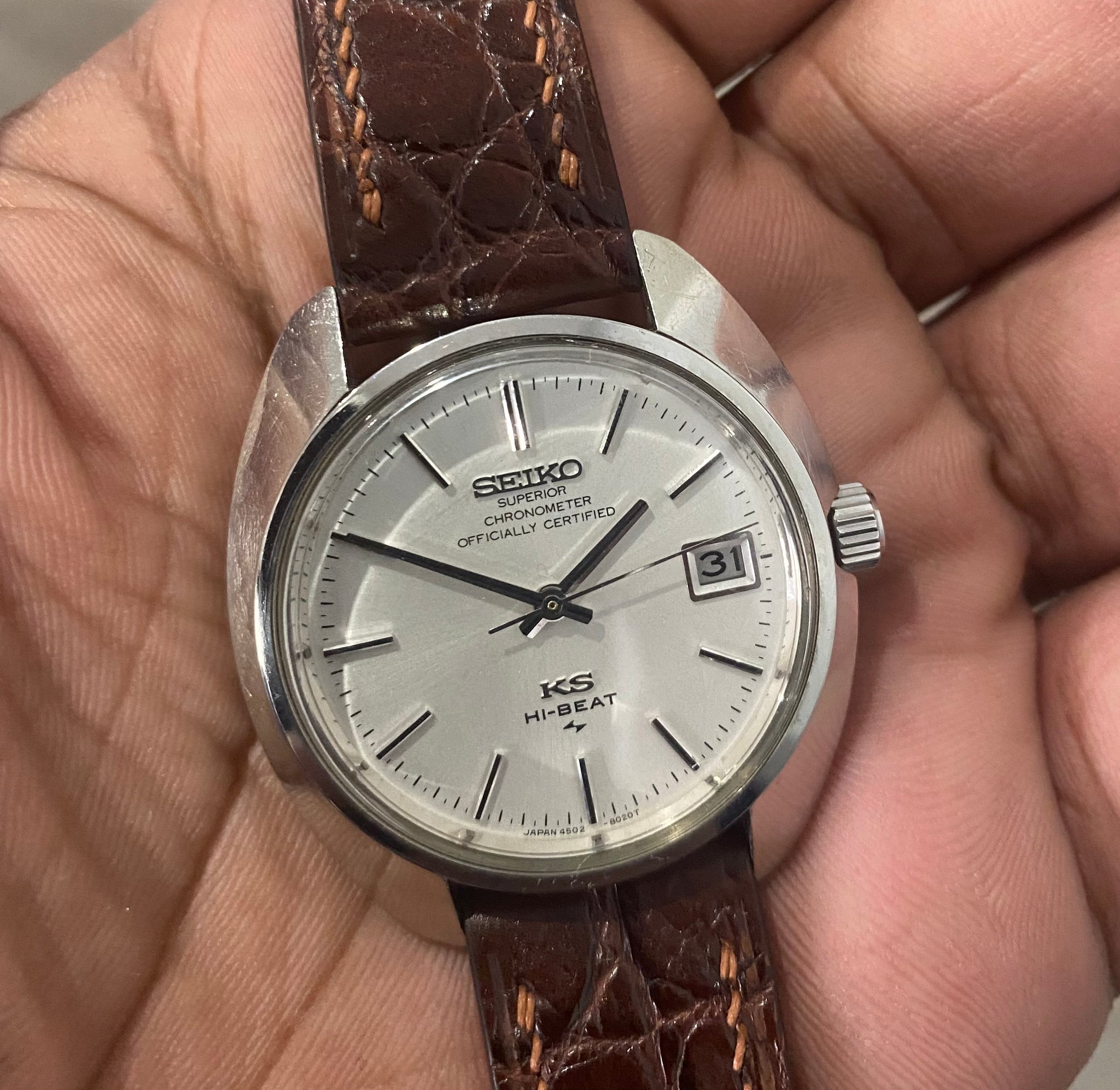 Vintage King Seiko Superior Hi-Beat Chronometer 4502-8010 Serviced -  Toronto Vintage Watches - Vintage King Seiko passion