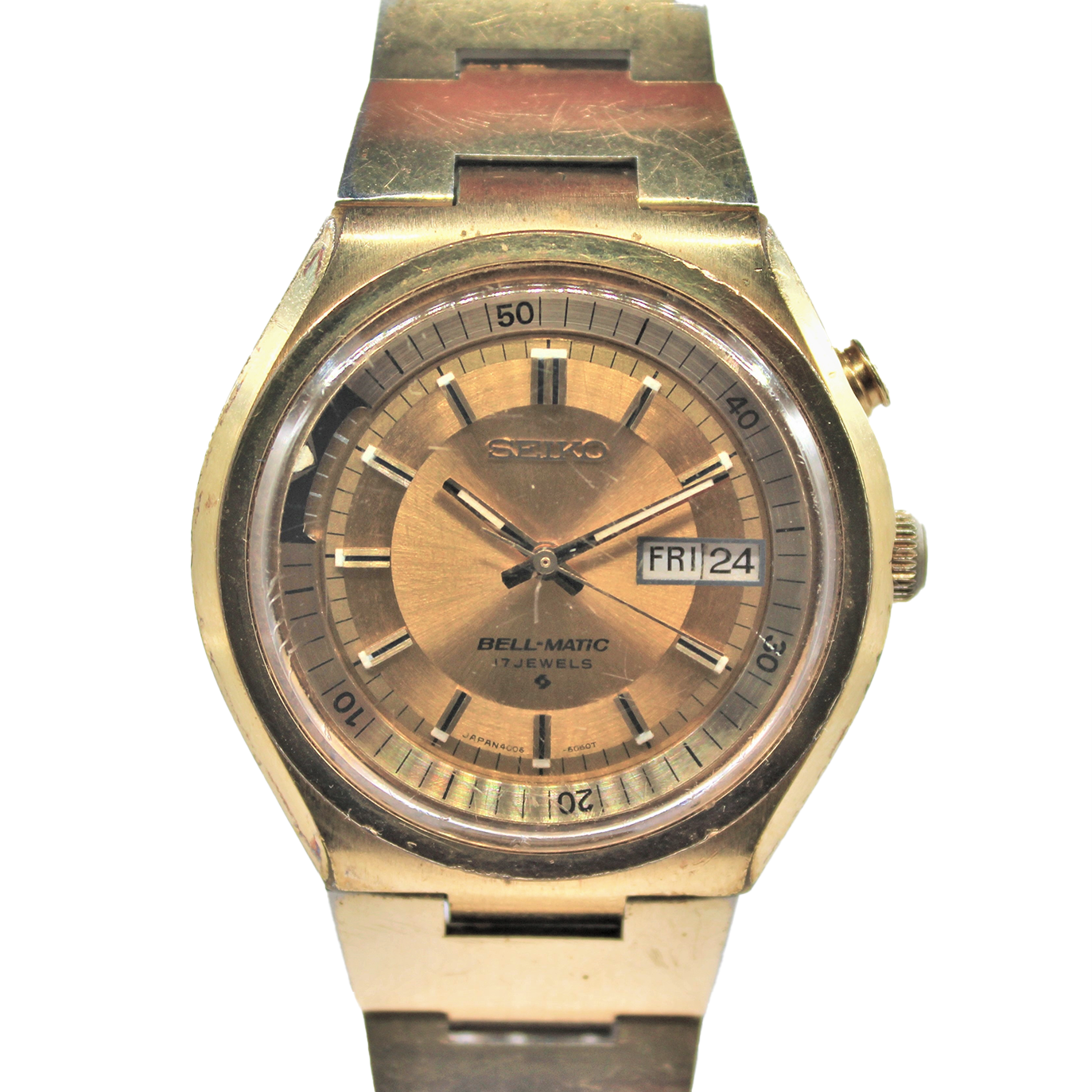 Vintage Seiko Bell-Matic 4006-6040 Original Bracelet - Toronto Vintage  Watches - Vintage Seiko passion