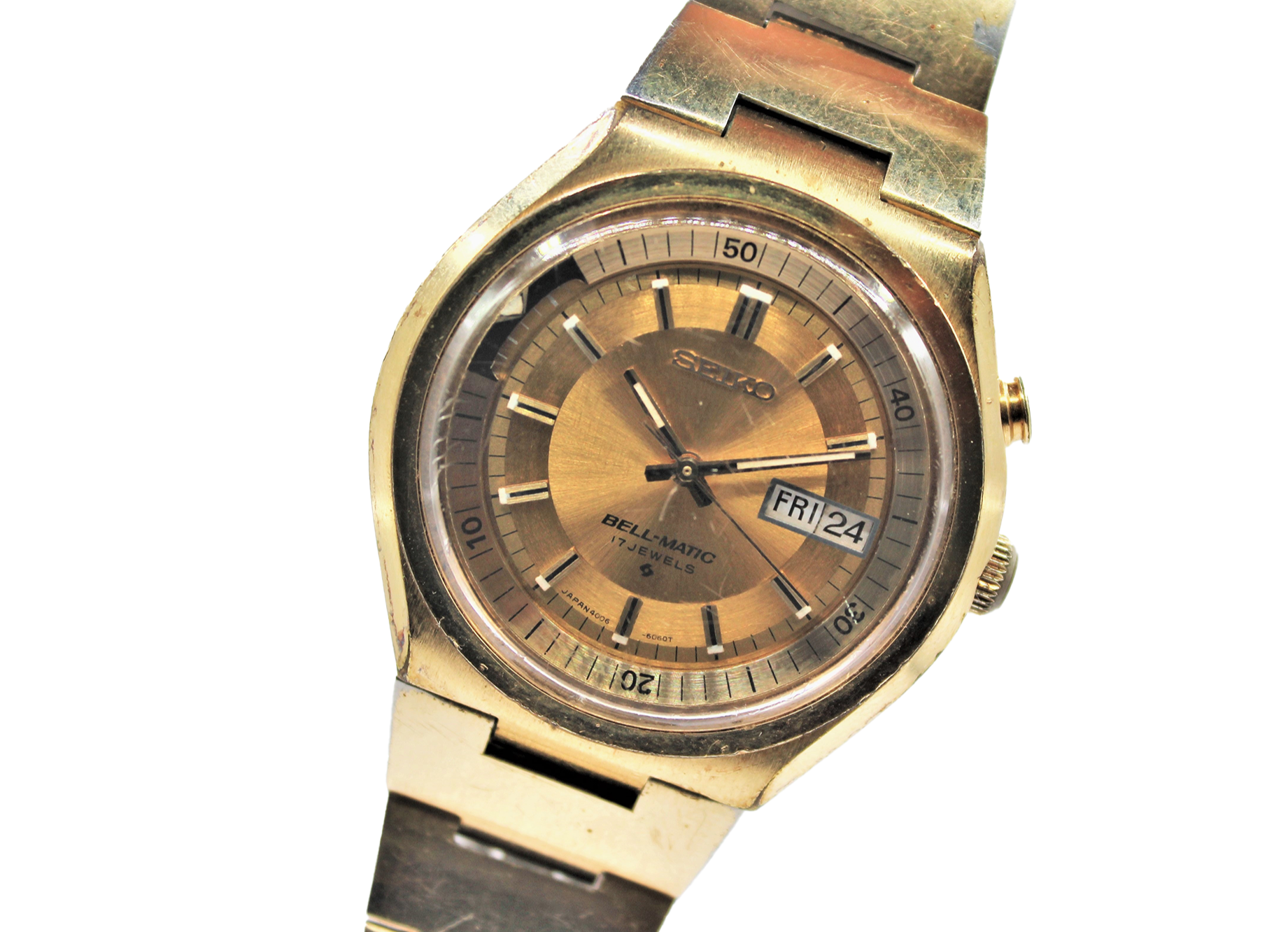 Vintage Seiko Bell-Matic 4006-6040 Original Bracelet - Toronto Vintage  Watches - Vintage Seiko passion