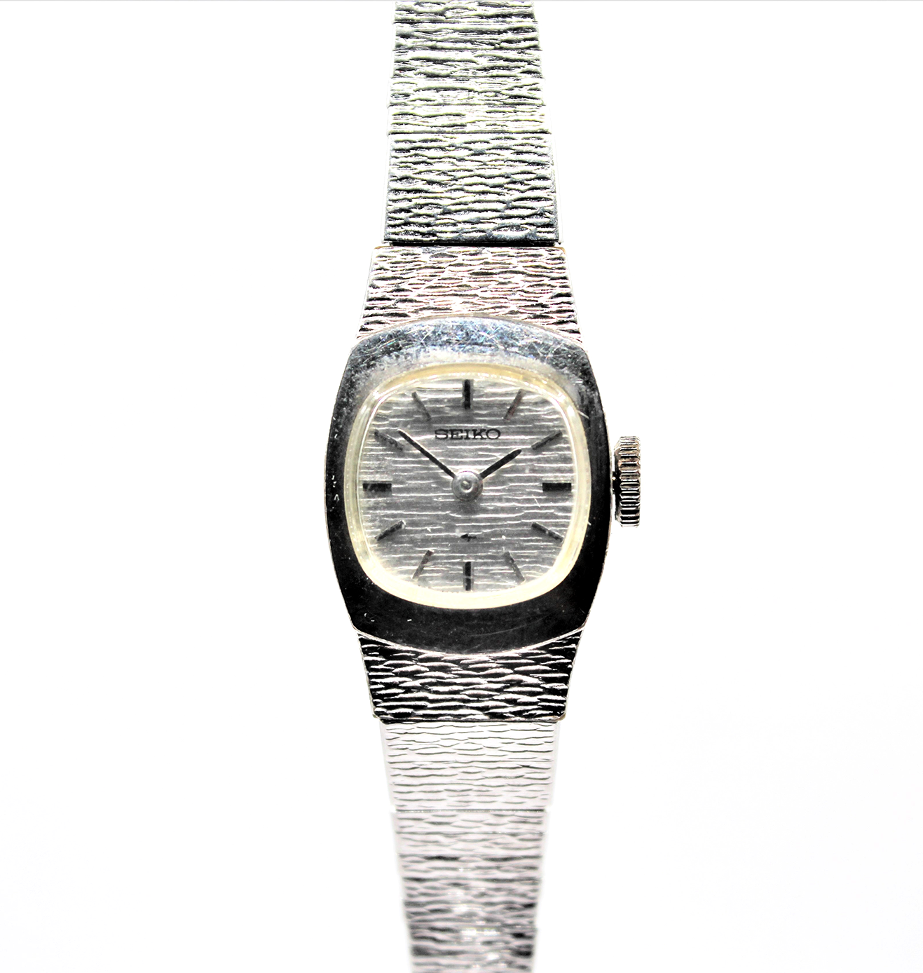 Vintage Seiko Ladies' Dress Watch 11-3389 Textured Dial Original Brace –  Toronto Vintage Watches