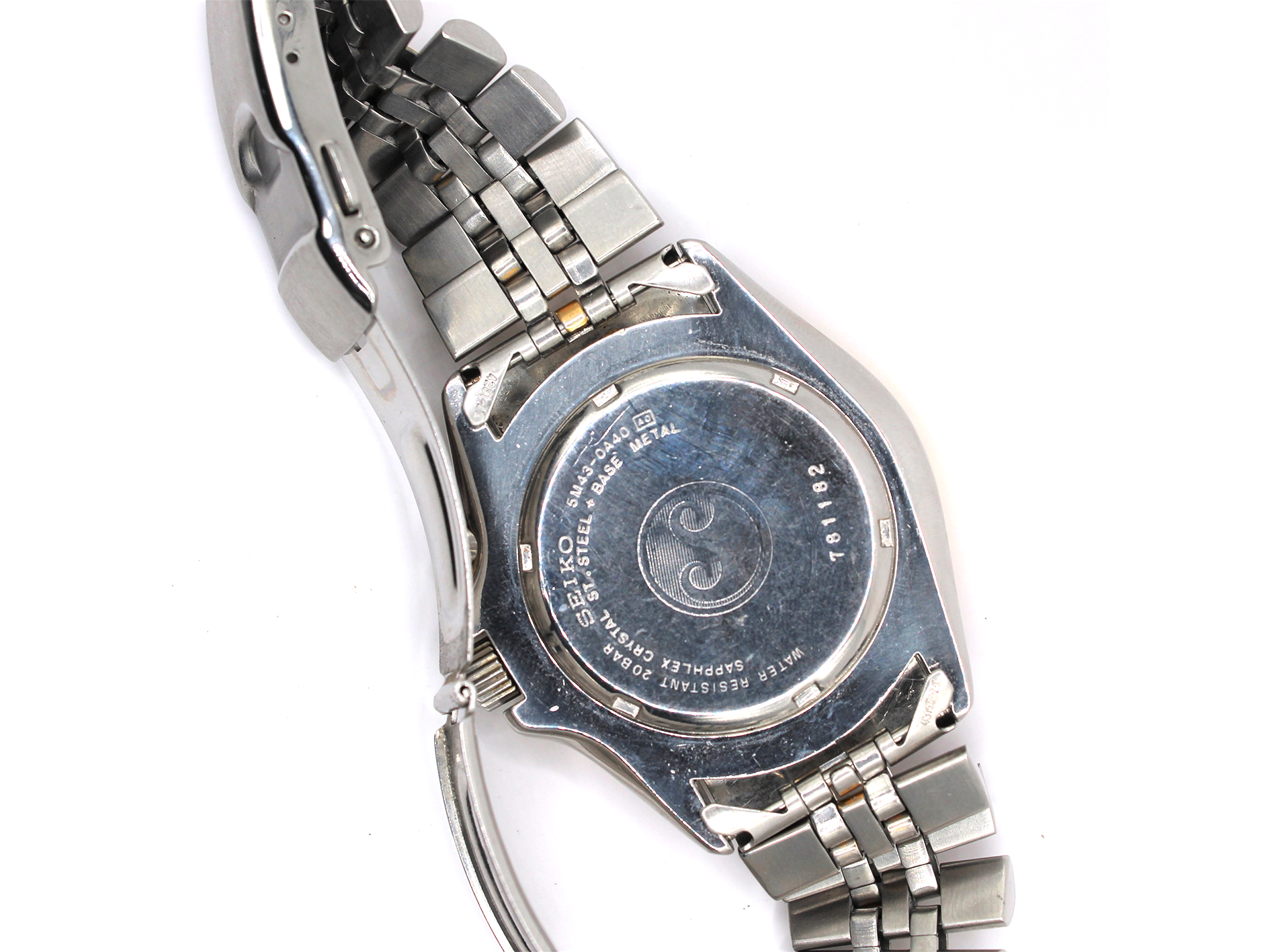 Vintage Seiko Kinetic Diver 200M ref. SKJ004 Two-Tone Original Bracelet -  Toronto Vintage Watches - Vintage Seiko passion