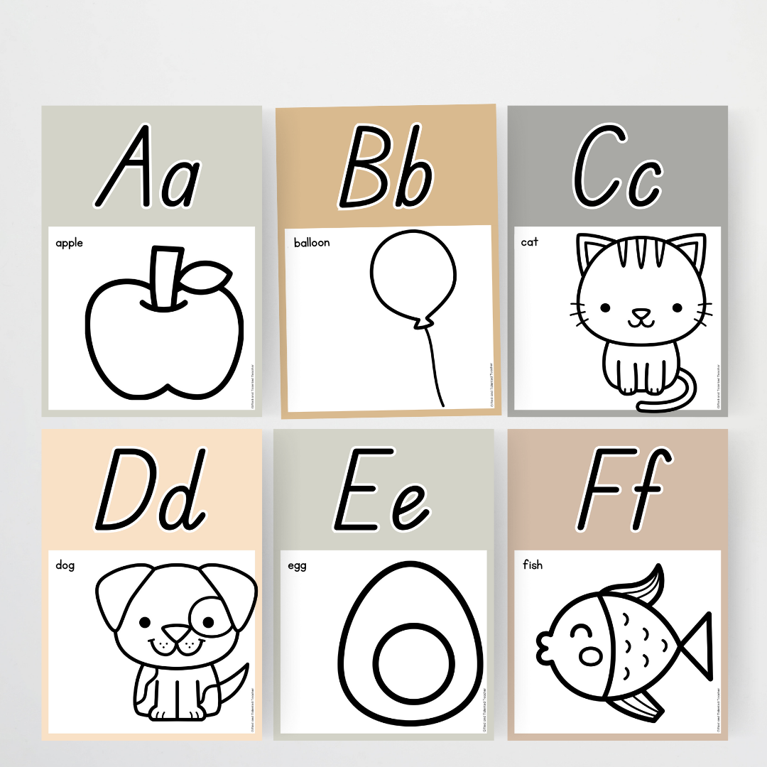 Alphabet Posters - 35+ Free Printable Design Templates