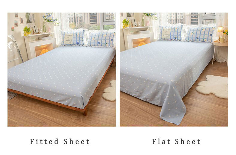 Flat sheet vs Fitted Sheet - Full Comparison - AanyaLinen