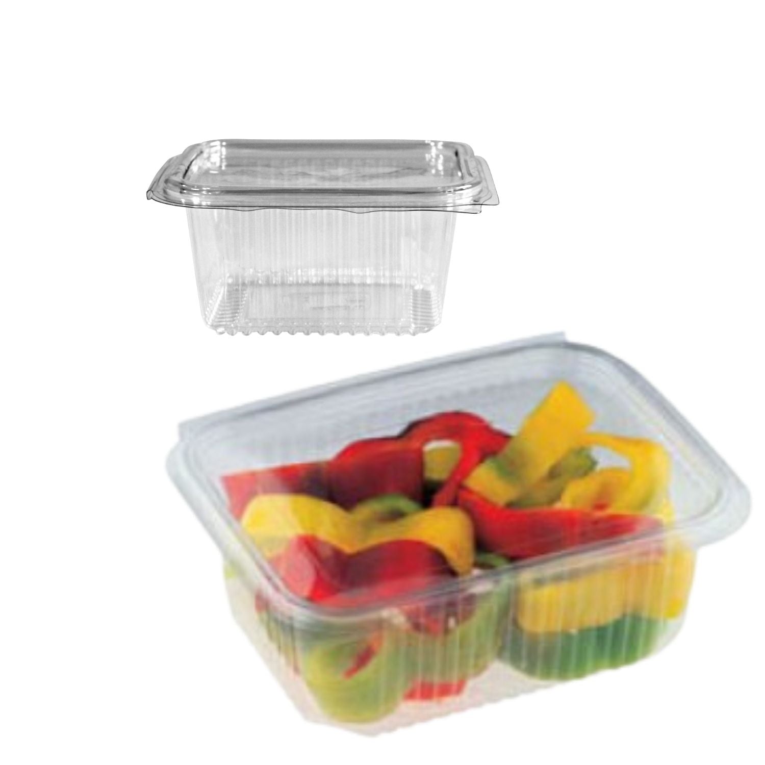 Contenitori per alimenti vaschette scatole in plastica trasparente con  coperchio