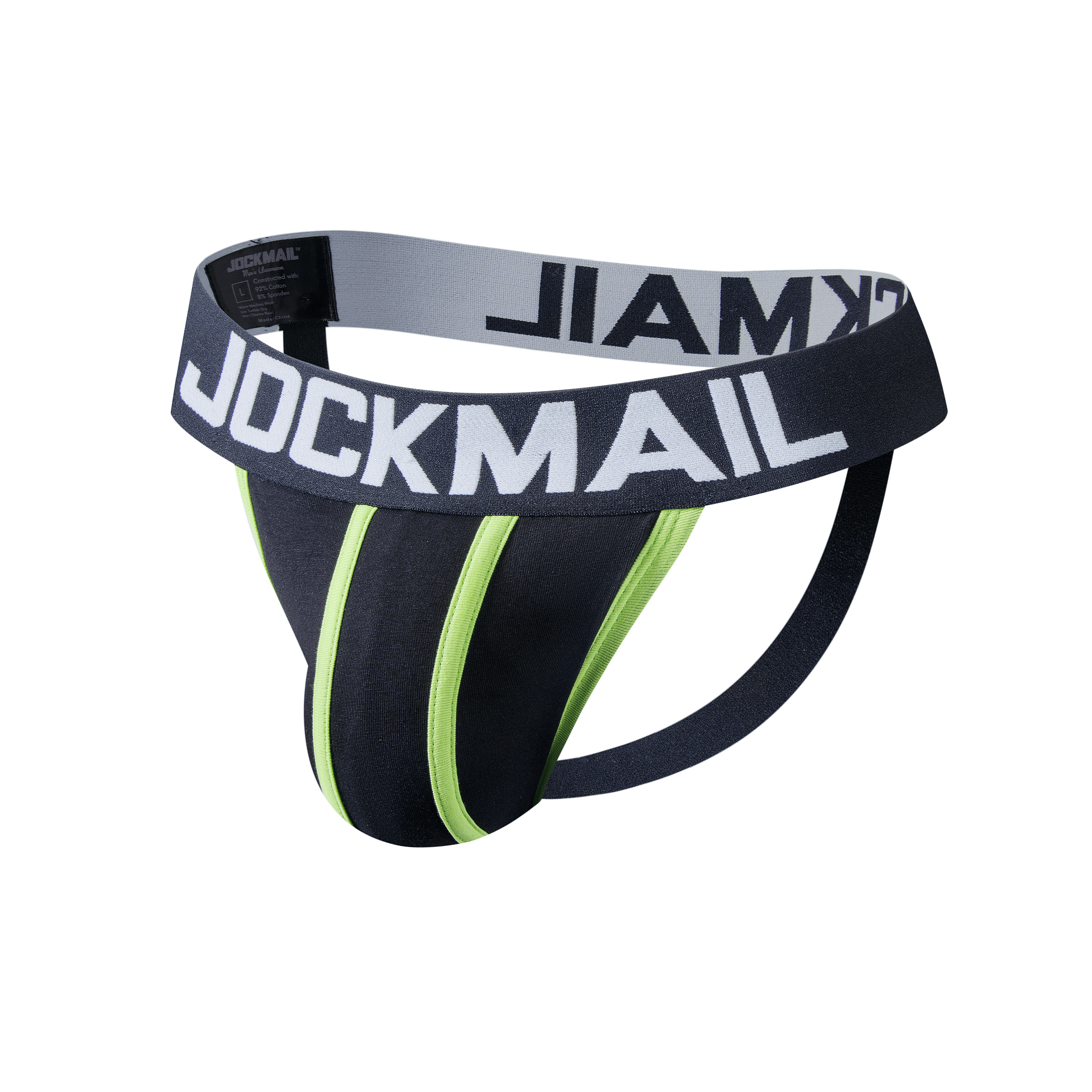 Xtremen 91139 Athletic Jockstrap Black