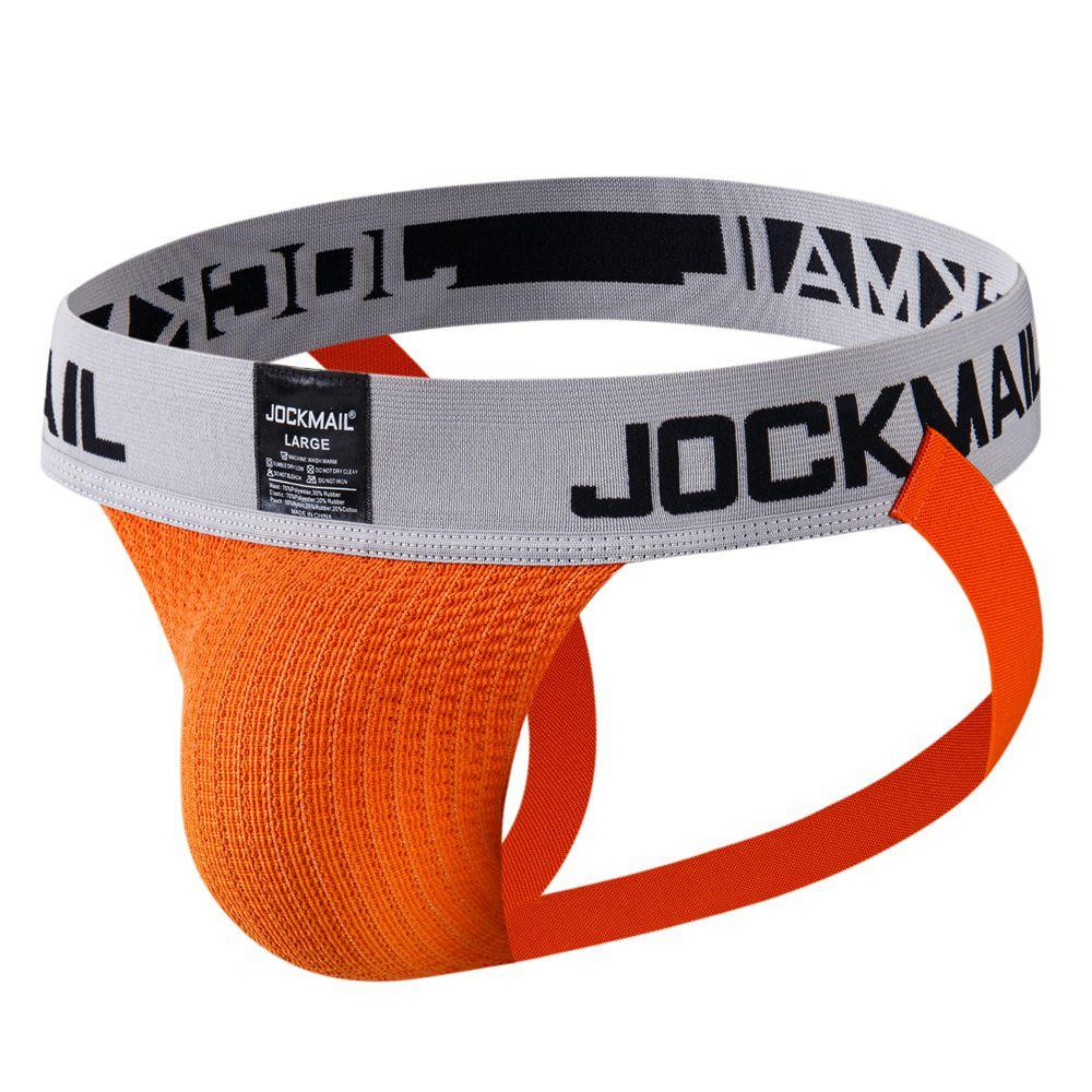 Jockstrap JOCKMAIL JM229 da uomo - Nero