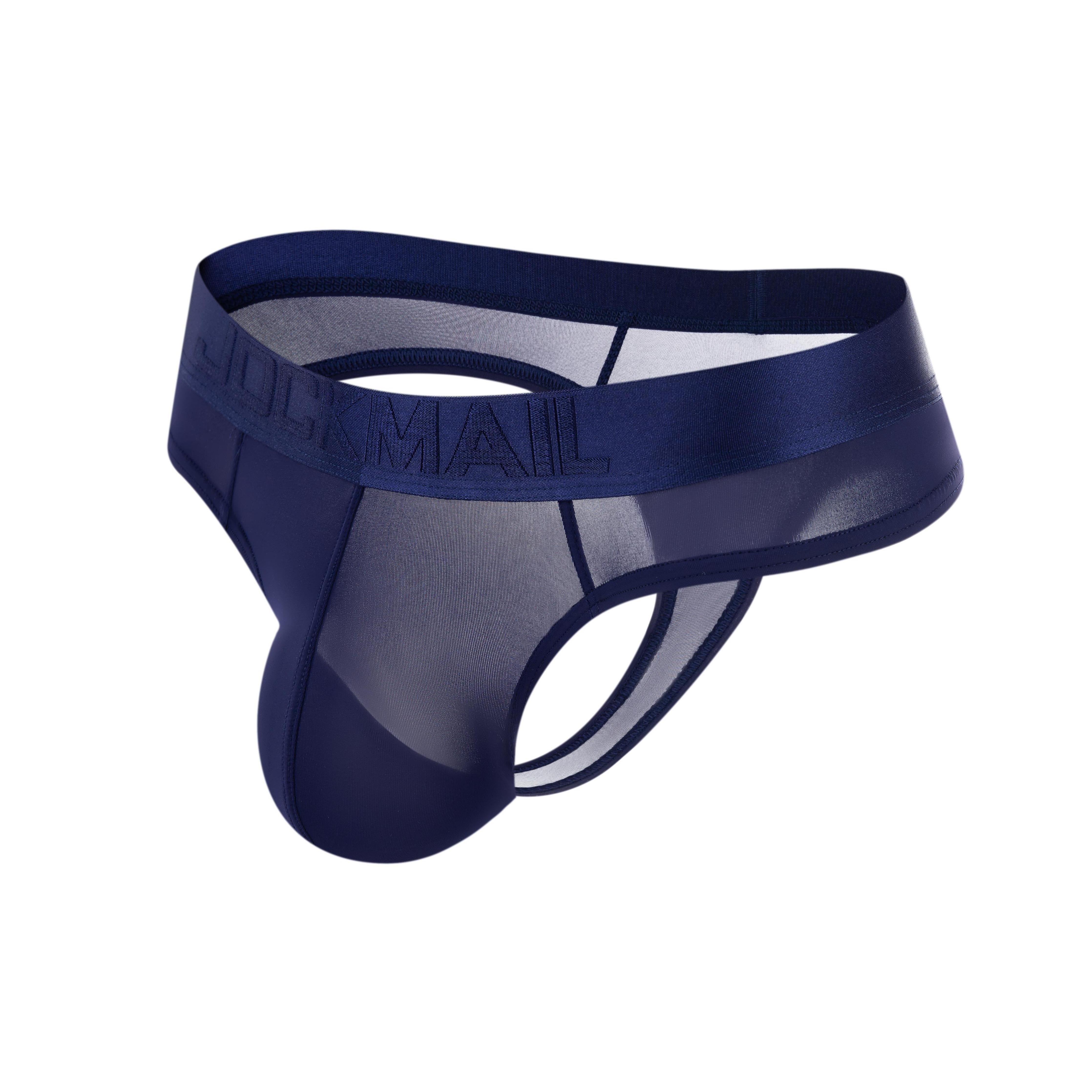 JDEFEG Mens Underpants Briefs Solid Double Sports Briefs Color Tripod Low  Men's Underwear Waist Men's Underwear Stealth for Men Underwear Polyester  Blue M 