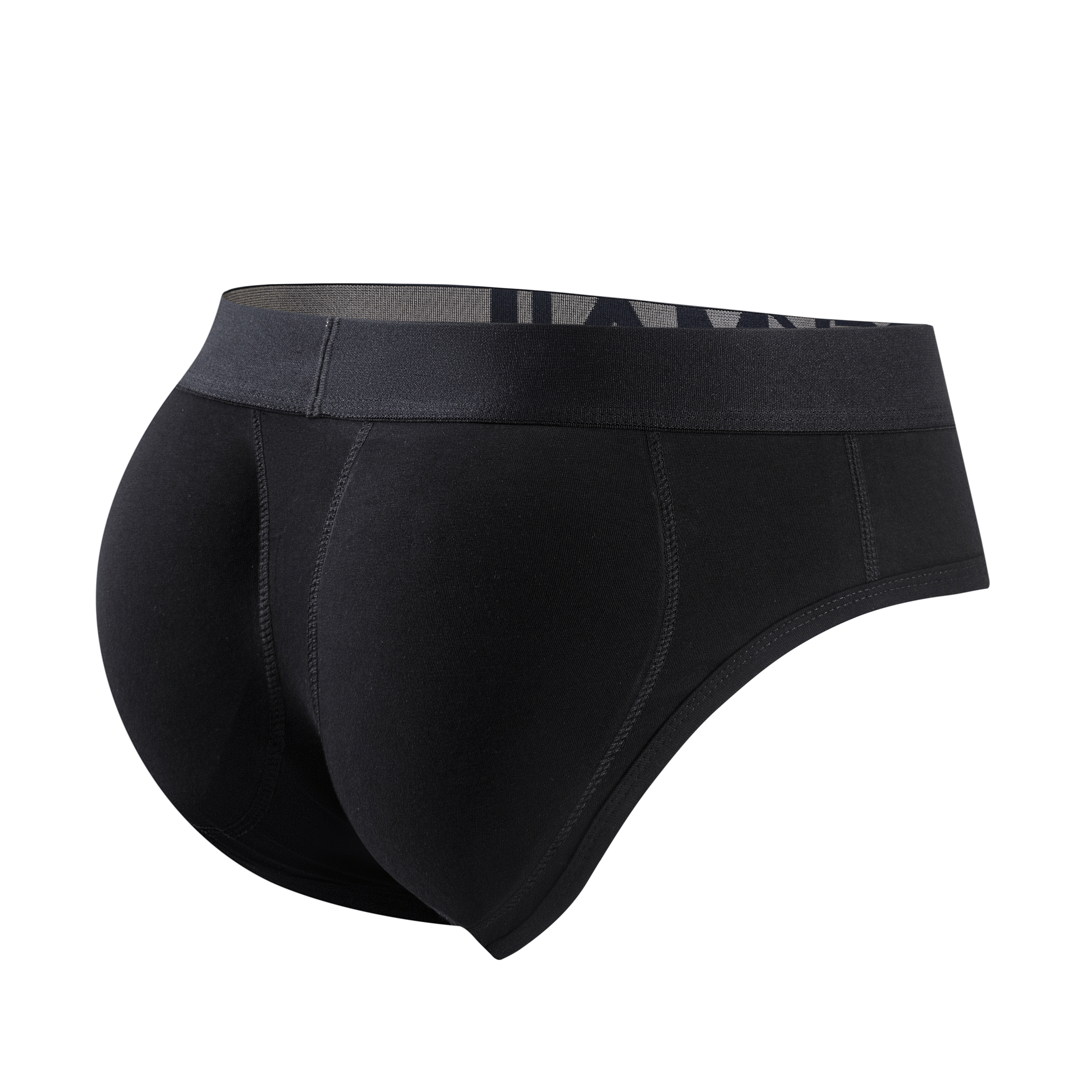 Jockmail Sexy Boxer Men Underwear Mens Butt Enhancing Padded Trunk  Removable Pad Of Butt Lifter And Enlarge Package Pouch Black From  Dongguan_ss, $19.4