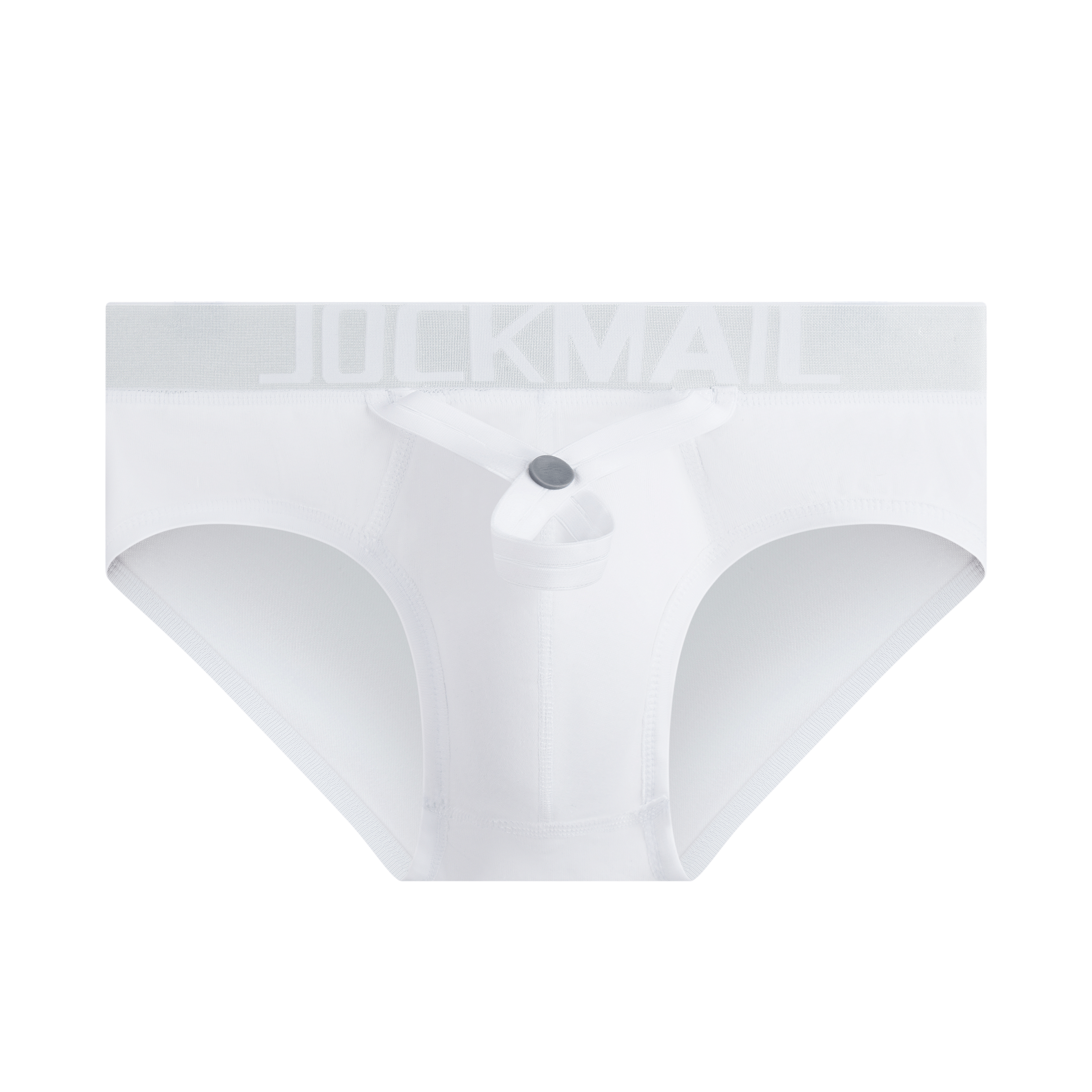 Underworks Manshape Mid-Rise Cotton Spandex Support Brief - White - M