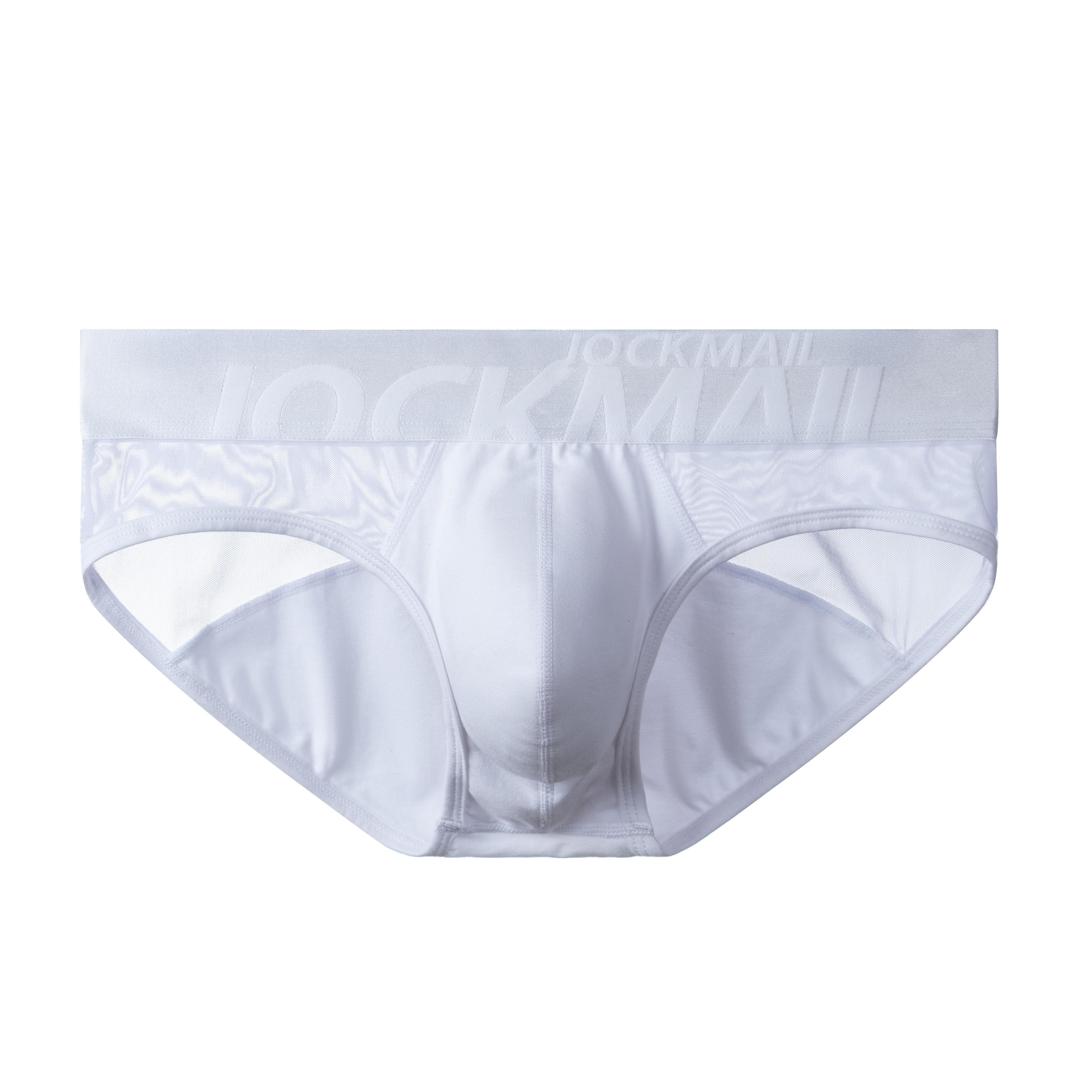 Men's Jockmail JM296 - Monochromatic Mesh Thong