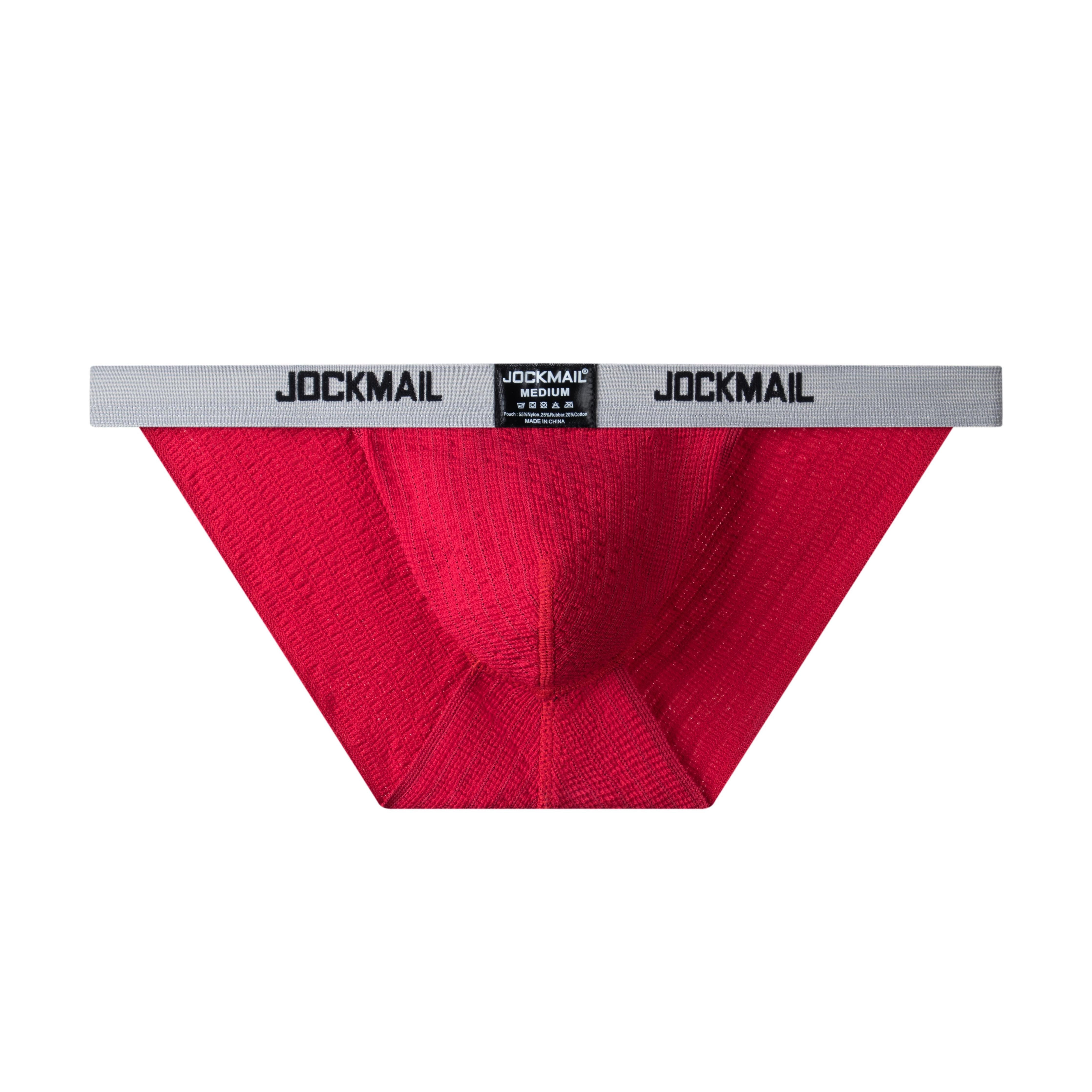 1 Pack JOCKMAIL Brand Rainbow Colours Collection Jockstraps Gay LGBTQ Style  Men's Underwear Wide Waistband Sport Hip Lift Tight Thong Pride Moon Short