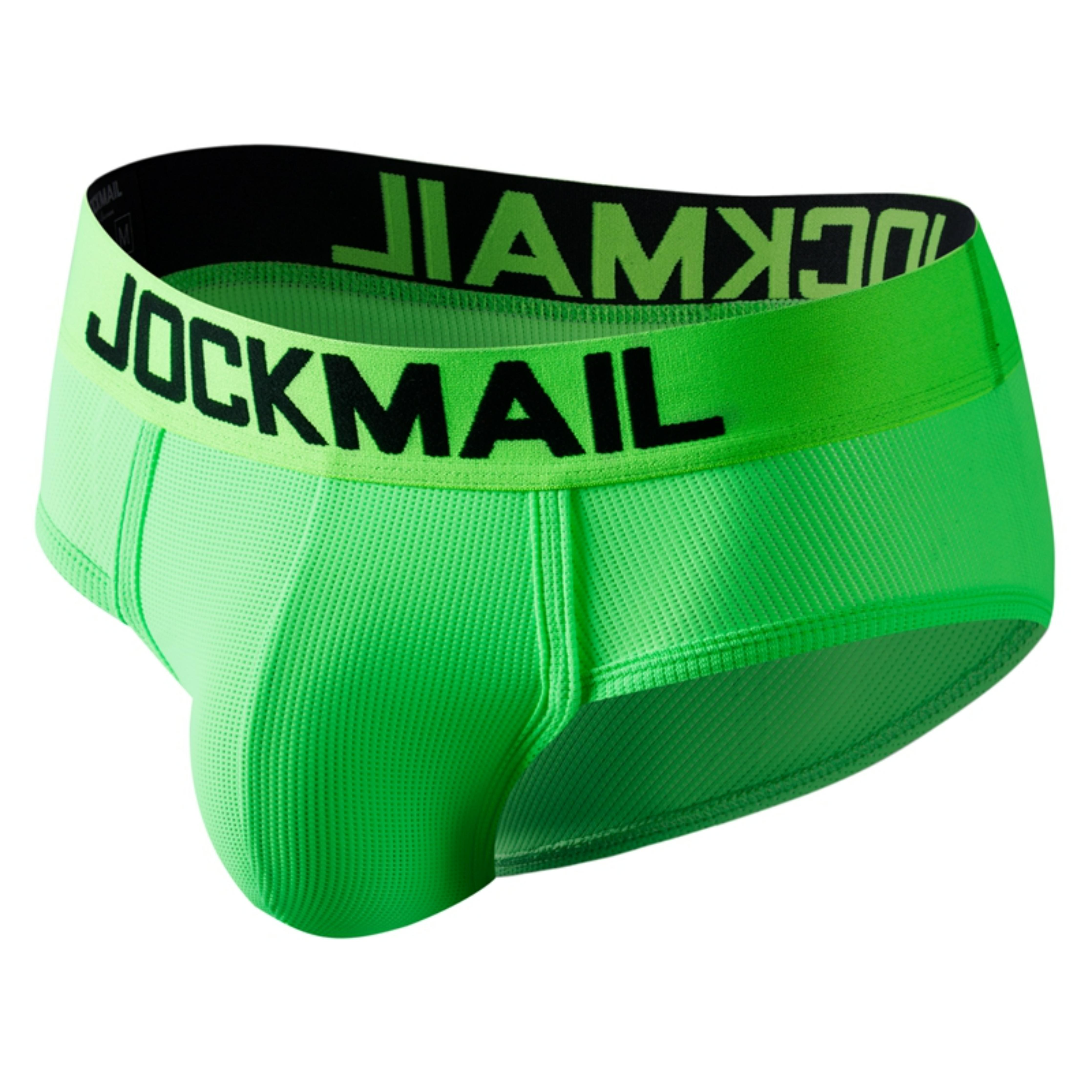 Inmate Clothing: Inmate Underwear - Men's Green Briefs - Charm-Tex