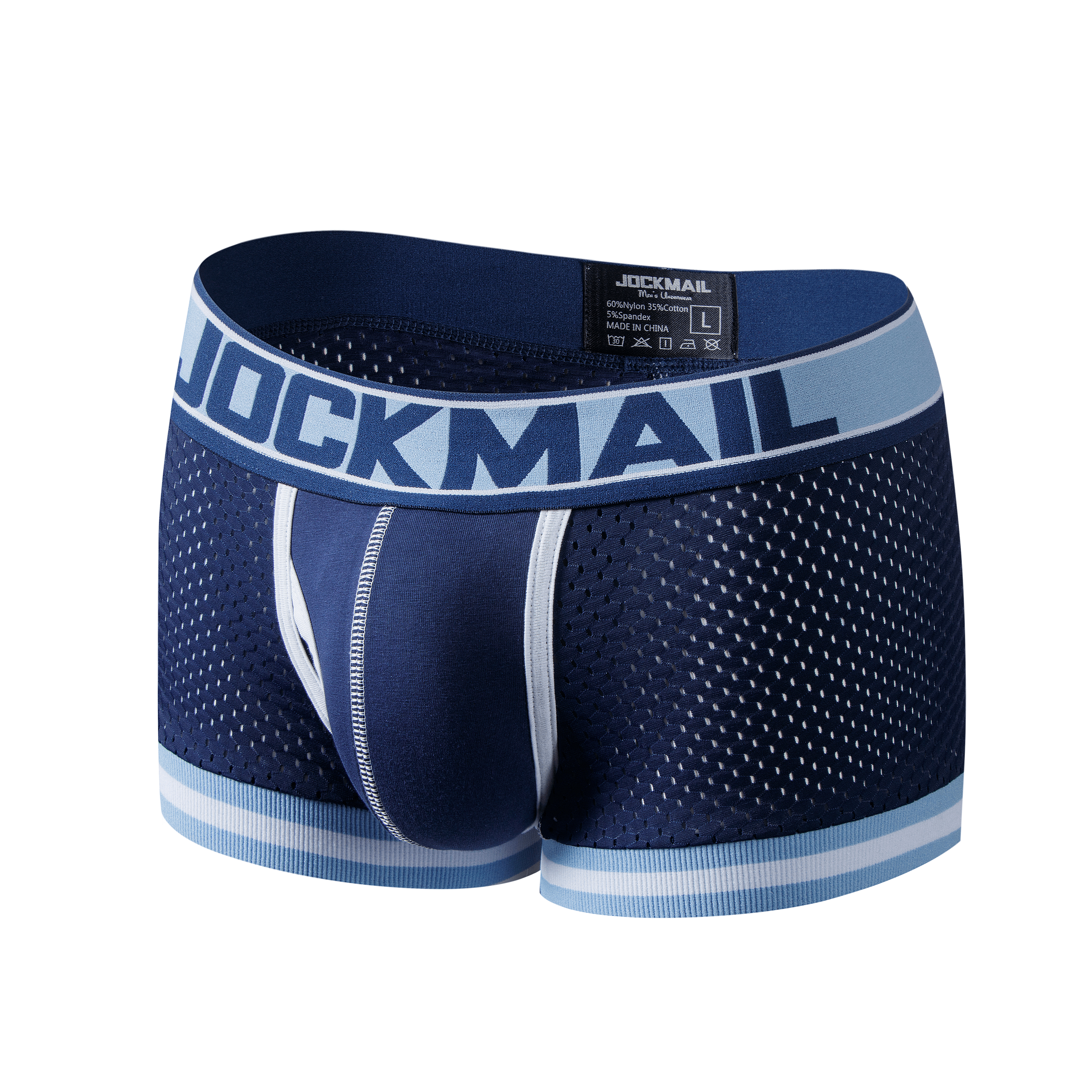 JOCKMAIL Brand Men Briefs Sexy Men Underwear Briefs Gay Underwear Male  Panties (M, Blue) : : Clothing, Shoes & Accessories