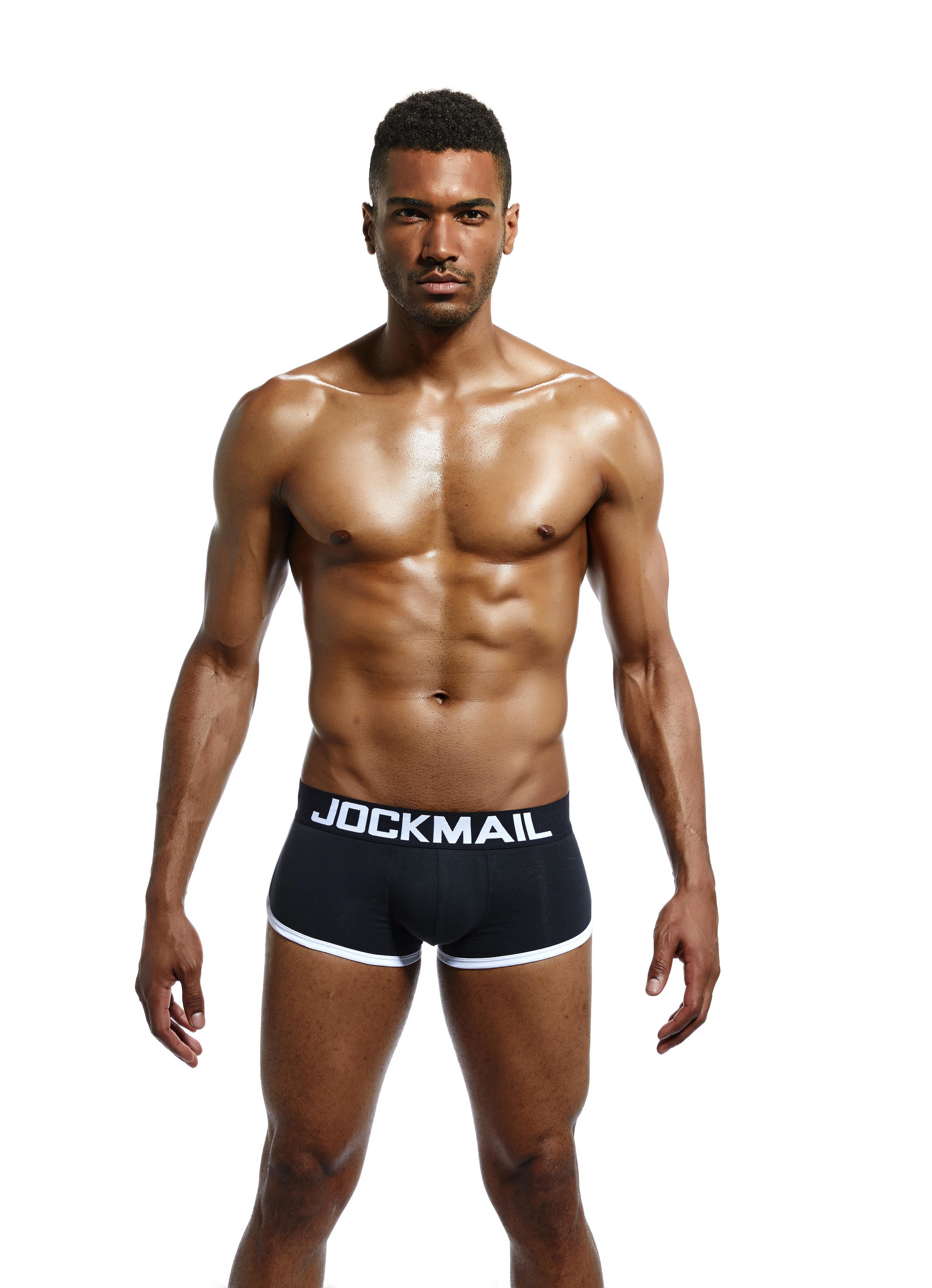 Men's JOCKMAIL JM435 - Butt Enhancement Boxer