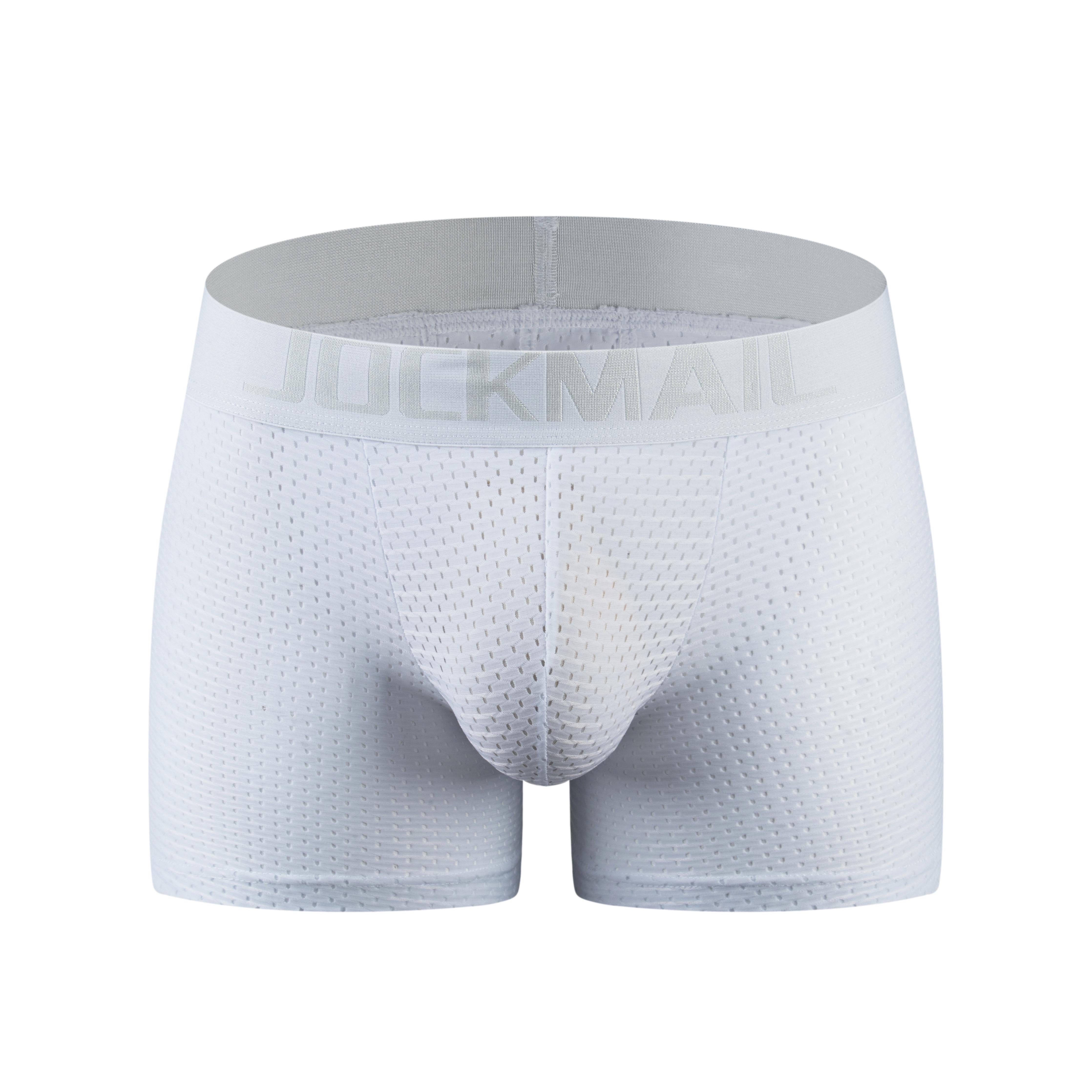 Keep Those Butt Cheeks in Check with the Male Basics Mesh Cheek Boxers