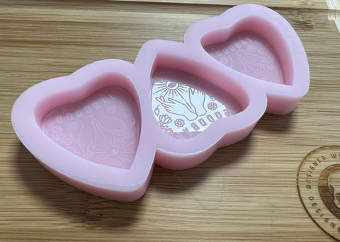 Flower Wax Melt Duo Silicone Mold – Designed with a Twist