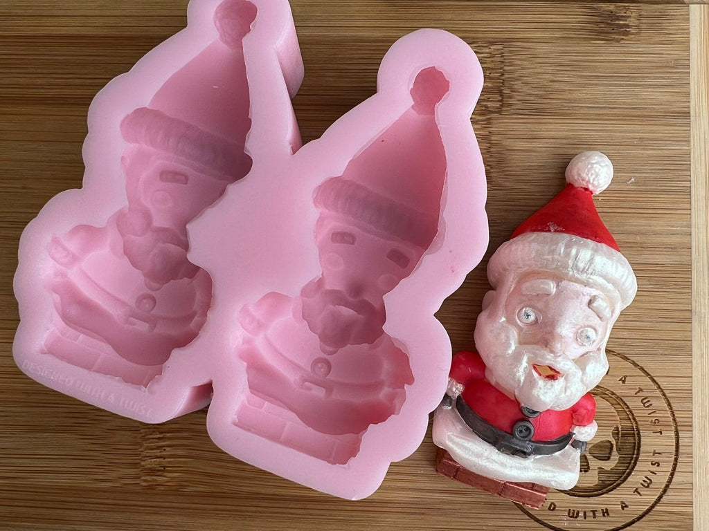 santa silicone mold