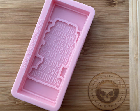 Upside Down Wax Melt Silicone Mould. Demogorgon Wax Melt Mould. Wax Mold.  Snapbar Silicone Mold. 