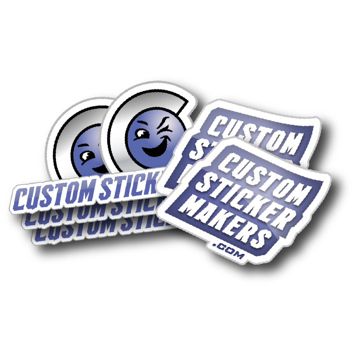 Custom Sticker Maker's cut out sticker type