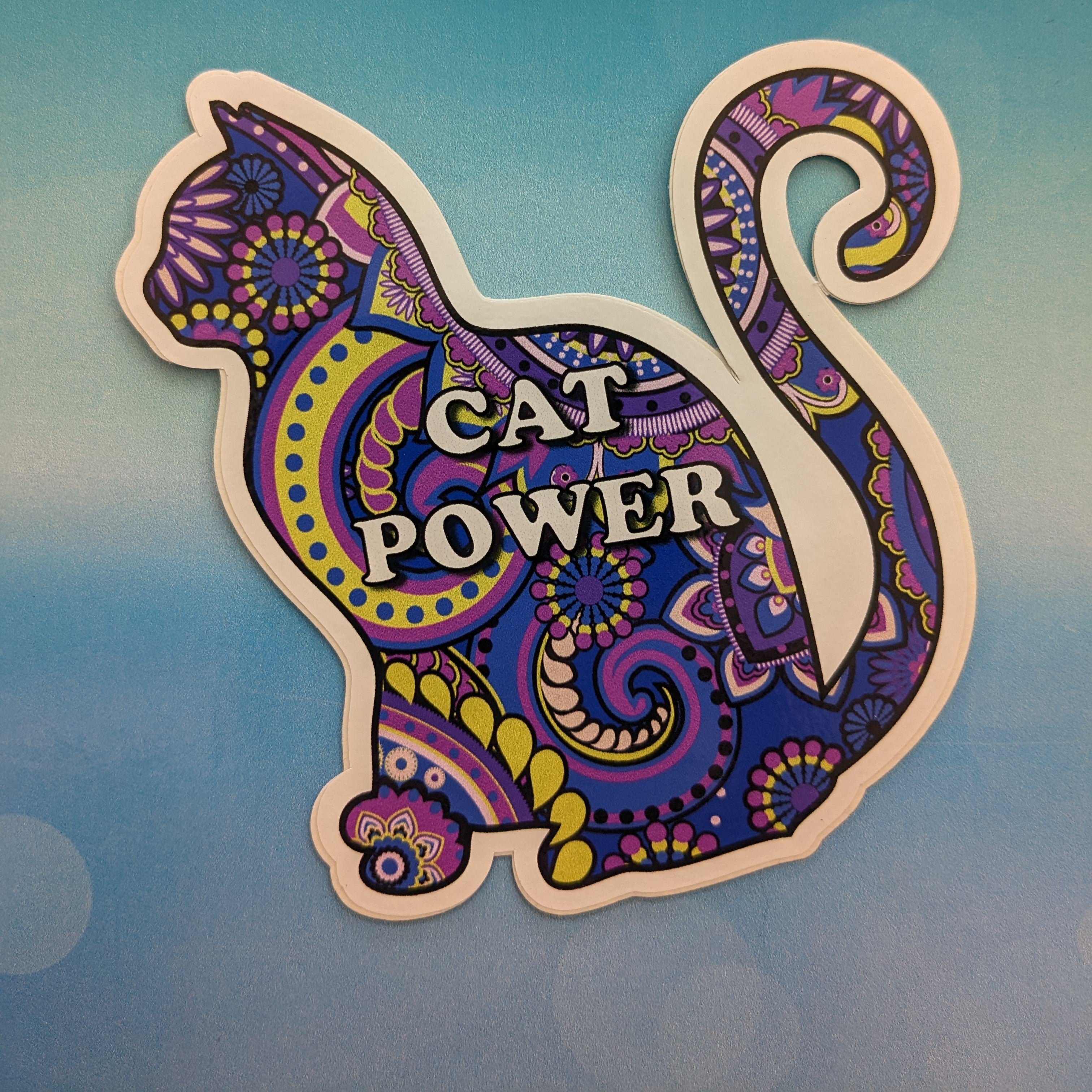 cat power sticker