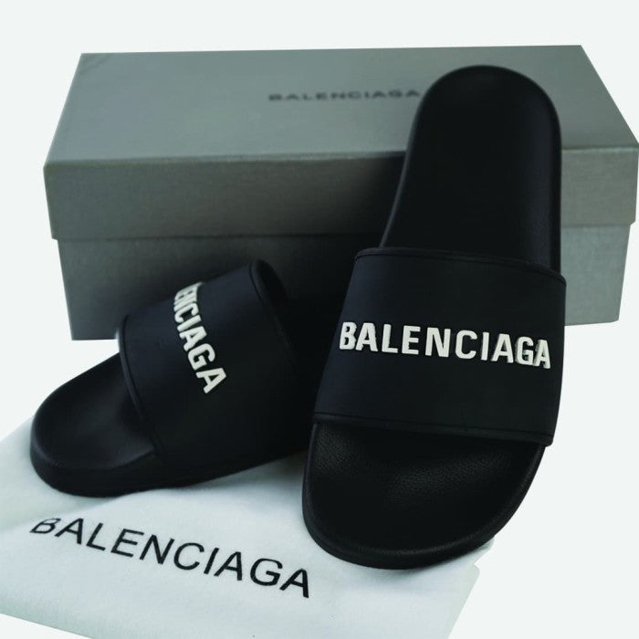 Balenciaga Men's and Women's Solid Simple Slippcer Sanda