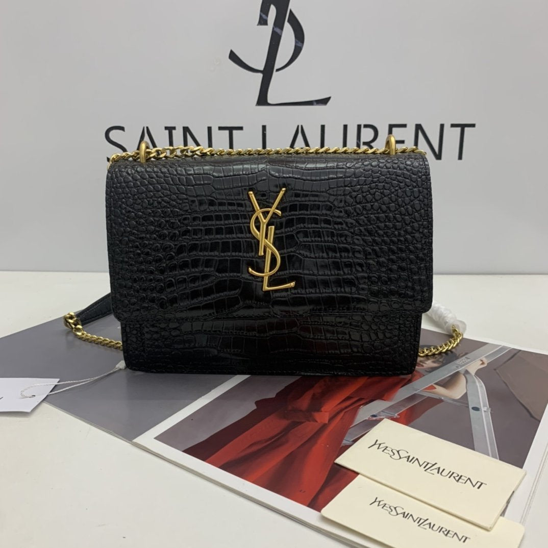 ysl women leather shoulder bags satchel tote bag handbag shoppin