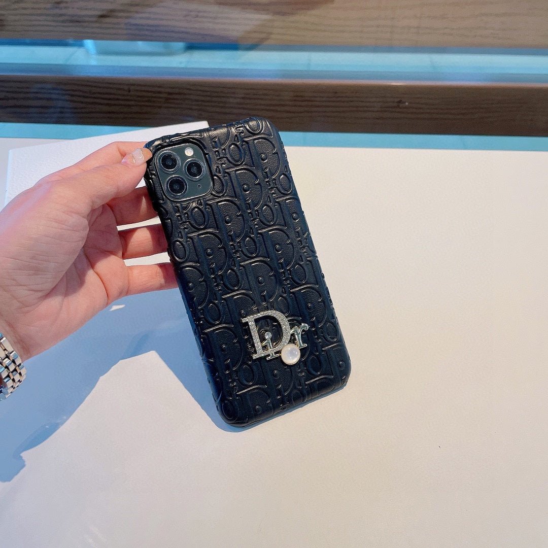 Dior Leather Phonecase for iPhone 13pro max/ 13 pro /13, iphone 