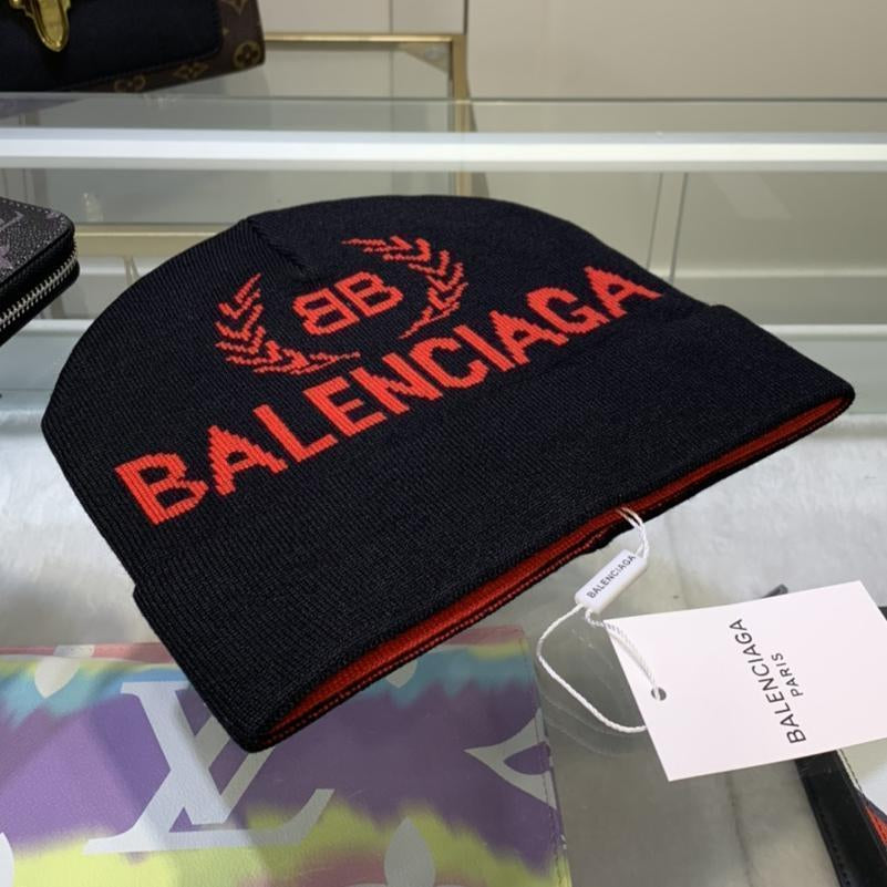 Balenciaga BB fashion men's and women's knitted wool hat