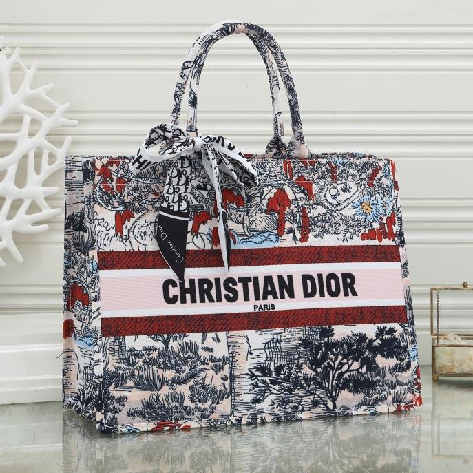 Dior women's tote bag shopping bag handbag shoulder bag-22