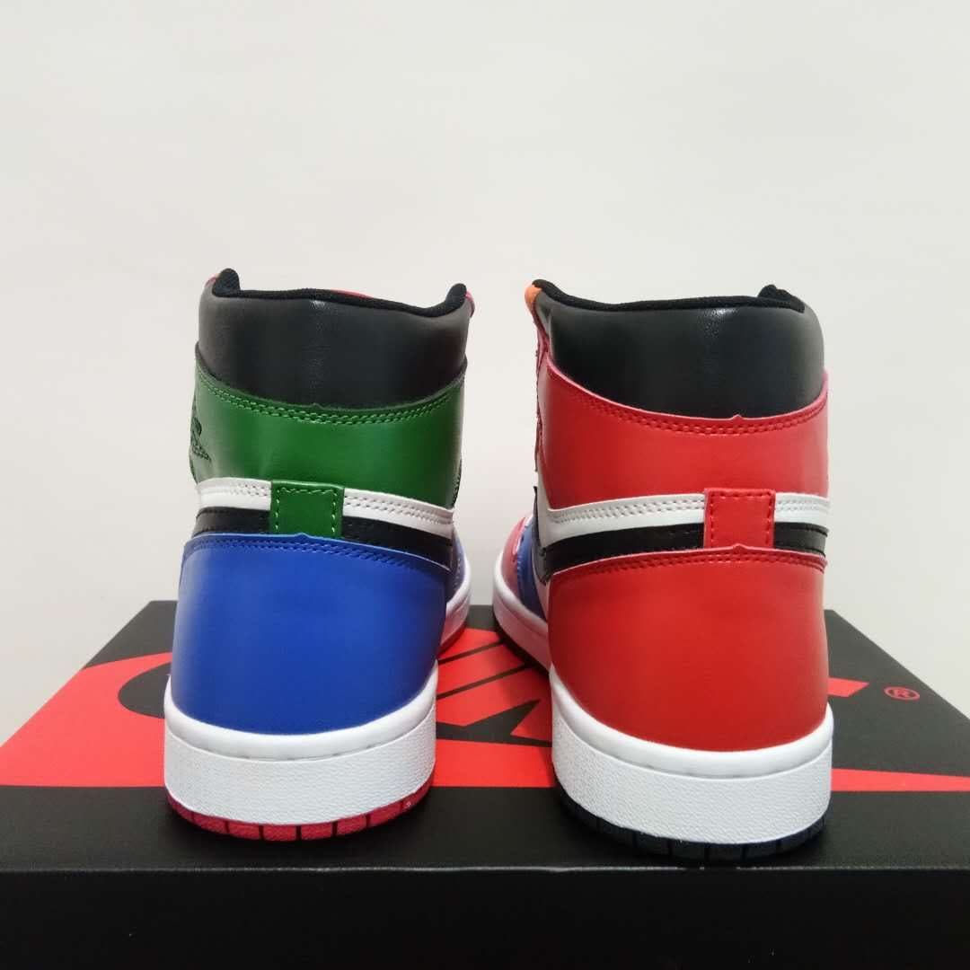 Air Jordan 1 Retro Rainbow Sneaker Size 36-47 from boostshoponli