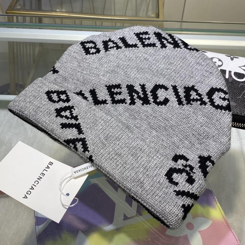 Balenciaga BB fashion men's and women's wool knit hat be