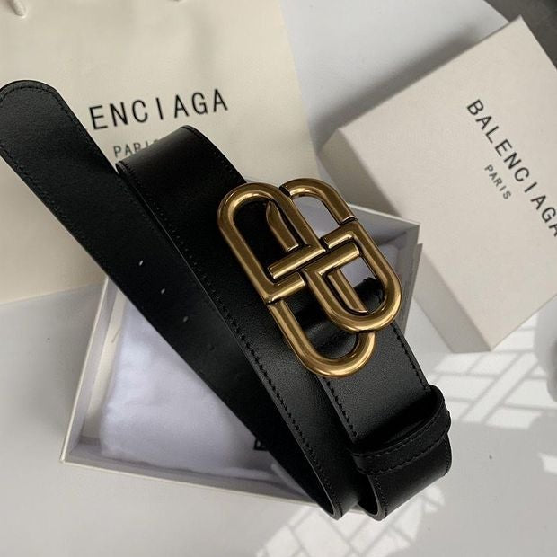 Balenciaga leather belt